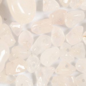 Kristallp�rlor rosenkvarts rosa 7-12 mm - 63 st.