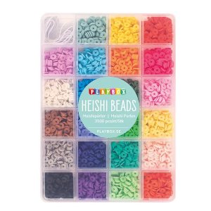 Heishipärlor i förvaringsbox - 3500 st Heishipärlor i förvaringsbox - 3500 st