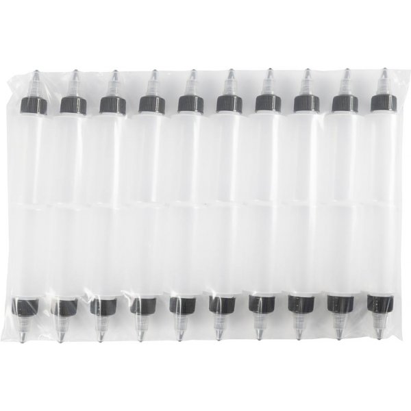 Limflaskor med spets - 60 ml - 20 st Limflaskor med spets - 60 ml - 20 st