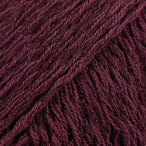 DROPS Belle Uni Colour garn 50g - Plommonvin (40)