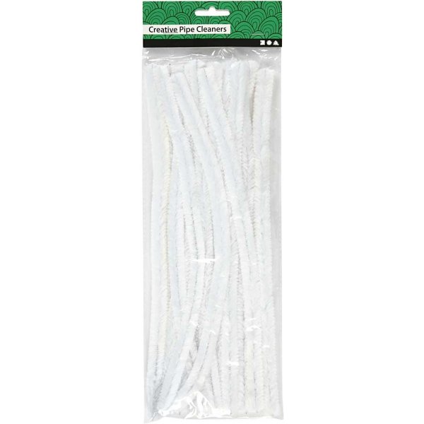 Piprensare - Ø15 mm - vit - 15 st Piprensare - Ø15 mm - vit - 15 st