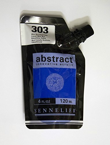 Akrylfärg Sennelier Abstract 120ml - Cobalt Blue Hue (303) - Akrylfärger, Konstnärsfärger