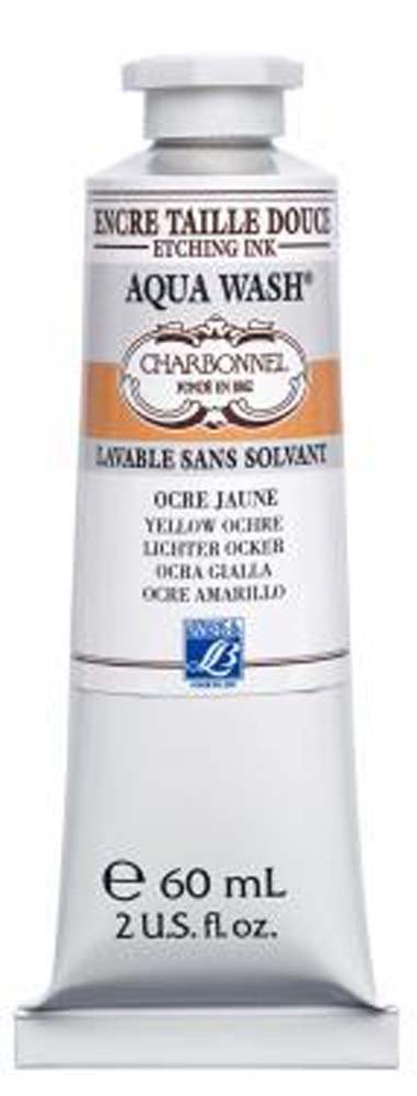 Blæk Aqua Wash Charbonnel Ink 60 ml - Emerald Green S2 - Farve & medium til grafisk tryk, Print & printfarve