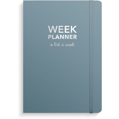 Week Planner Burde - Odaterad - Bl