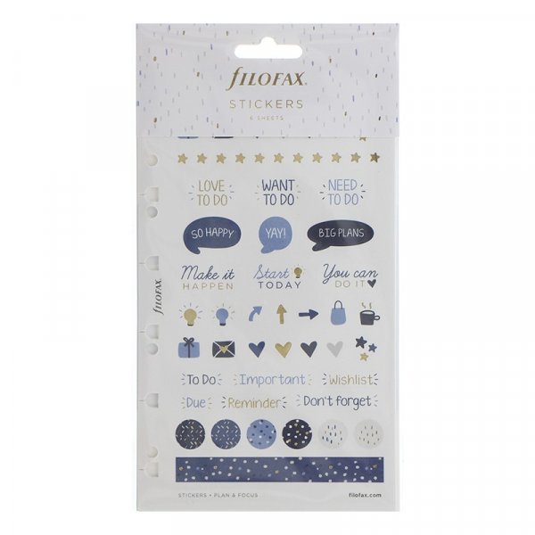 Stickers 284 st - Indigo