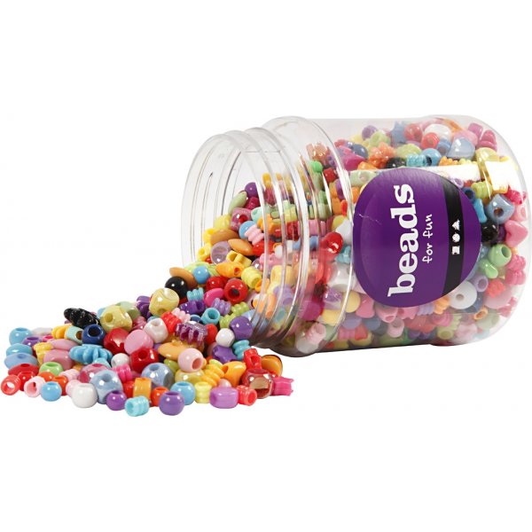 Plastpärlor - 700 ml Plastpärlor - 700 ml