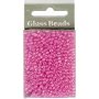 Rocaillepärlor 3 mm Ljusröd 25 g Rocaillepärlor 3 mm Ljusröd 25 g