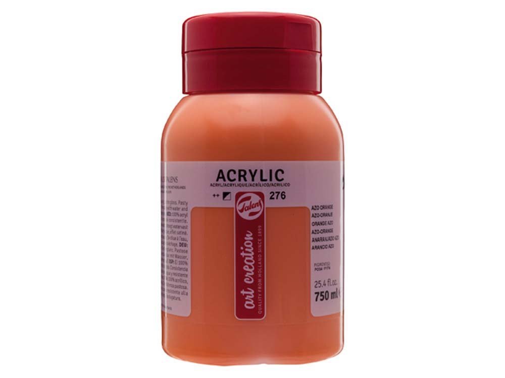 Akrylfärg Art Creation 750 ml - Azo Orange - Akrylfärger, Konstnärsfärger
