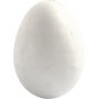 Frosne egg - Hvitt - 100 stk