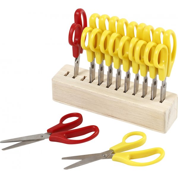 Barnsax - rund spets - 12,5 cm - 12 st Barnsax - rund spets - 12,5 cm - 12 st