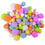 Pompom pastellf�rger 100 st