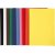 Velourpapir - blandede farger - A4 - 10 ark