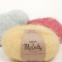 Drops Melody garn - 50g (mohaireffekt)