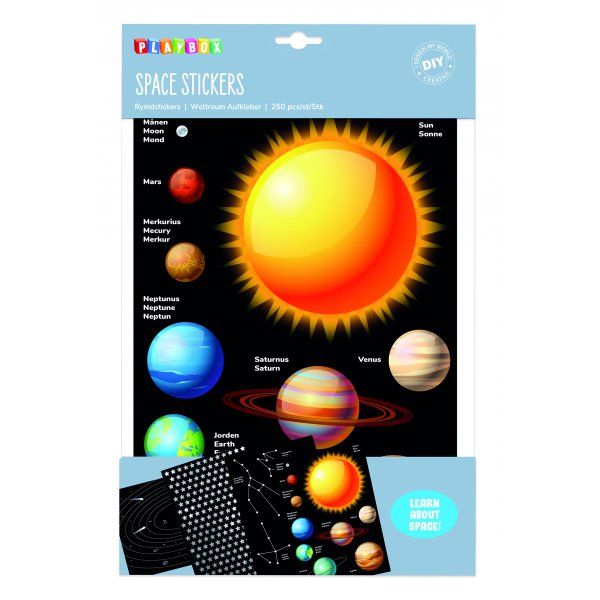 Pysselset Rymdstickers