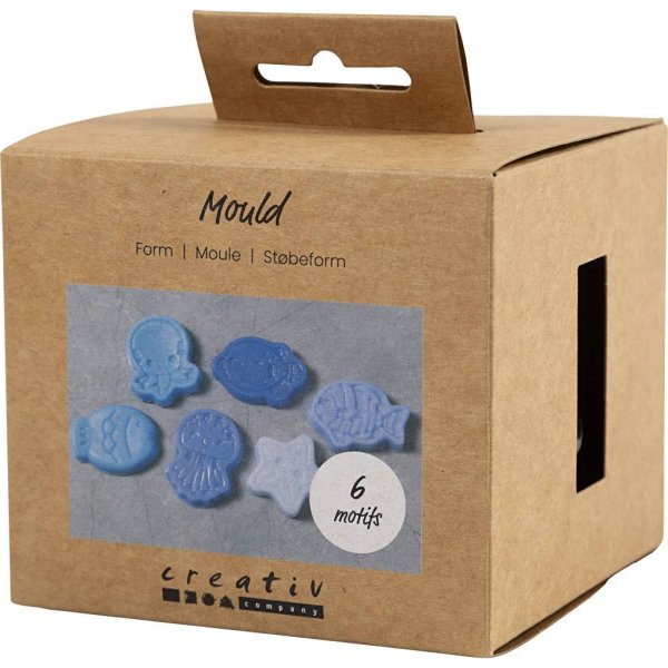Støpeformer Havtema 4-6 cm 6 stk Støpeformer Havtema 4-6 cm 6 stk