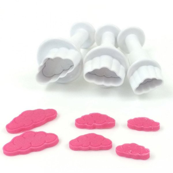Utstickare - Dekofee - Moln - 3-pack Utstickare - Dekofee - Moln - 3-pack