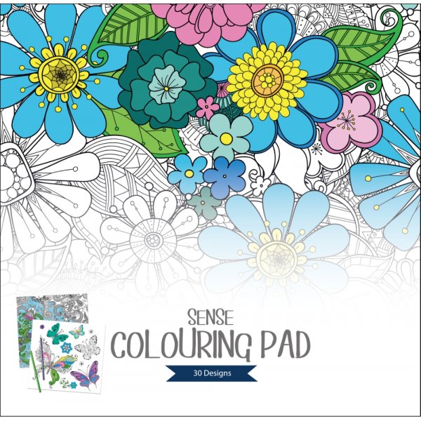 Målarbok Artist Sense - 30 blad Målarbok Artist Sense - 30 blad