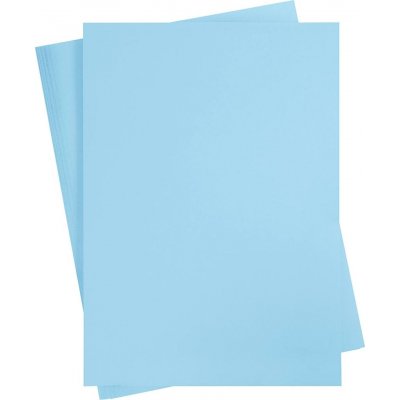 Farvet pap - lysebl - A2 - 180 g - 100 ark