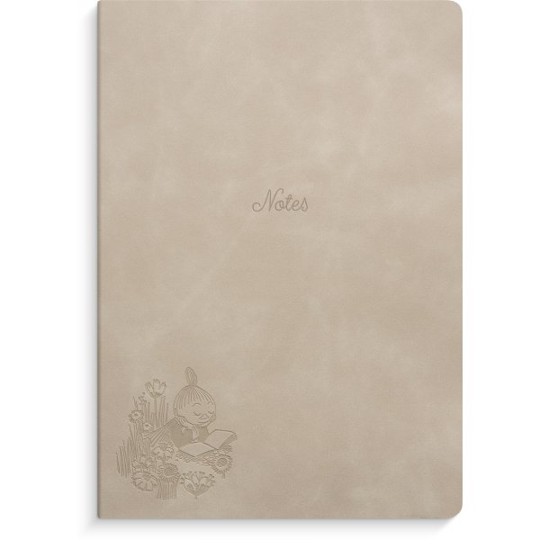 Mumi notesbog A5 linjeret beige Mumi notesbog A5 linjeret beige