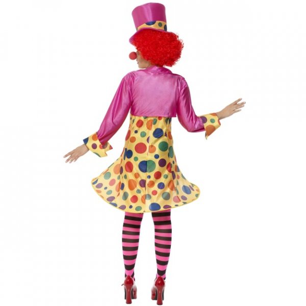 Clowntjej maskeraddräkt - Medium Clowntjej maskeraddräkt - Medium