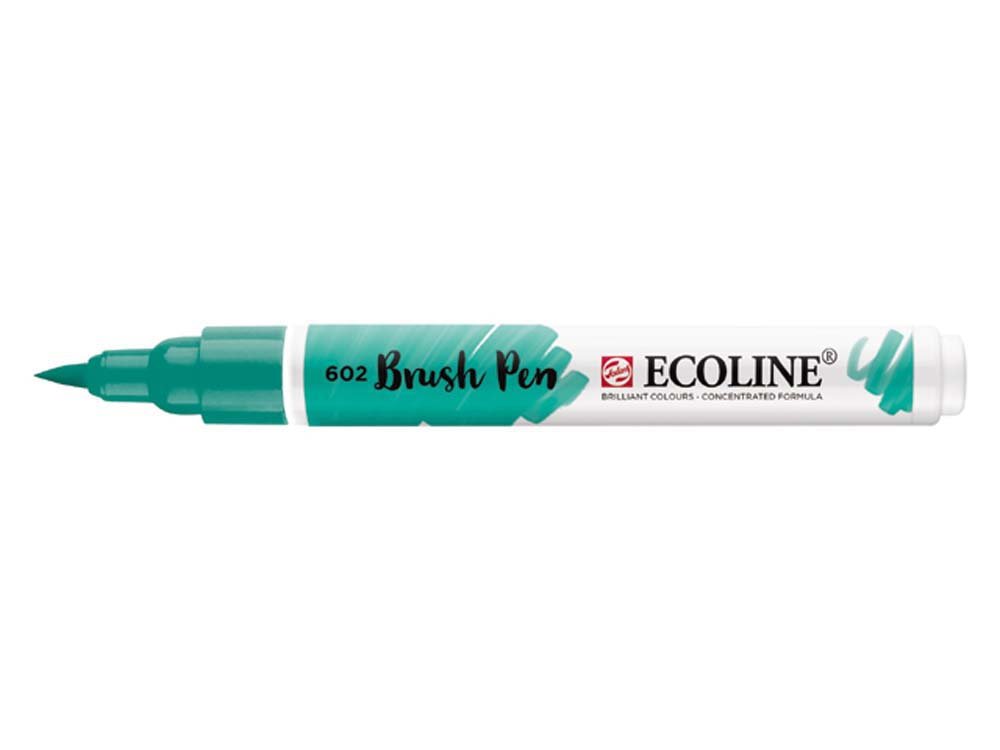 Ecoline Brushpen - Deep Green - Fiberpennor, Pennor, Pennor, kritor & tusch