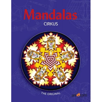 Mlarbok Mandalas - Cirkus