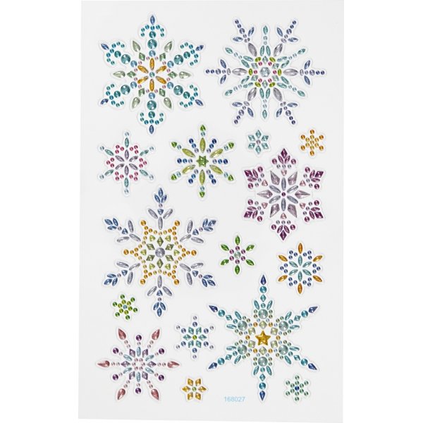 Diamond stickers - snöflingor Diamond stickers - snöflingor