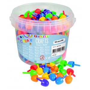 F�rgmosaik i hink Mellanpigg - 350 st