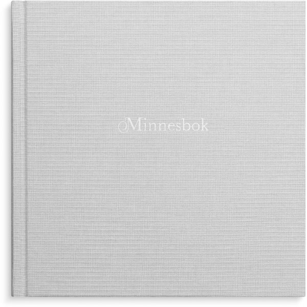 Minnebok Burde - Lintekstil - Gr