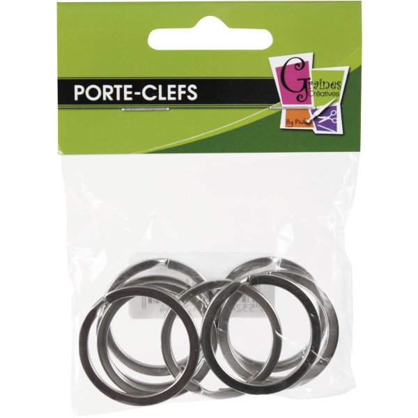 Nyckelringar 32 mm, 10-pack Nyckelringar 32 mm, 10-pack