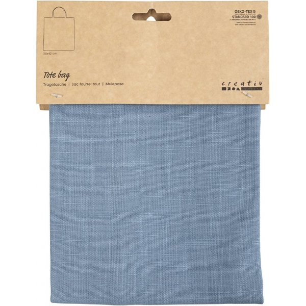 Tote bag - duvblå Tote bag - duvblå