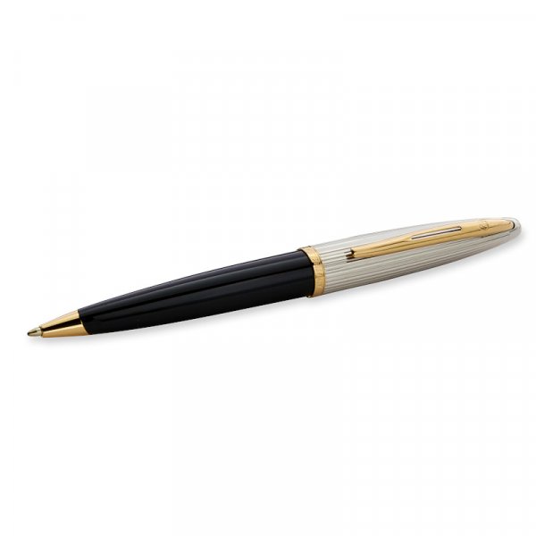Kulspetspenna Waterman Carène Deluxe Black - Gold Trim - M Blue Kulspetspenna Waterman Carène Deluxe Black - Gold Trim - M Blue