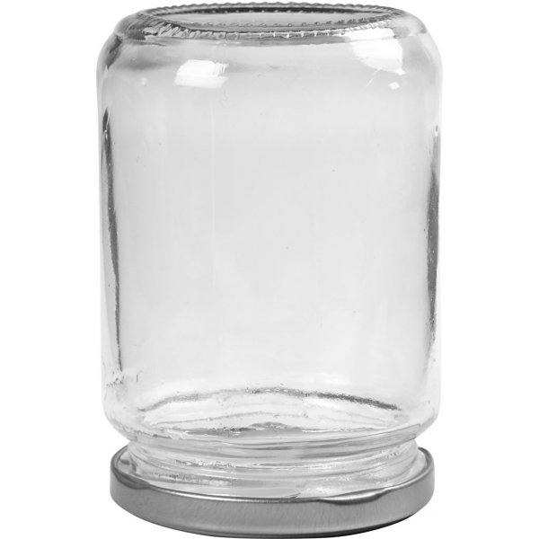Syltburkar - transparent - 370 ml - 6 st Syltburkar - transparent - 370 ml - 6 st