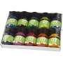 A-Color Glass - blandede farger - 10 x 30 ml