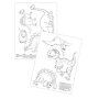 Kit f�r krympplast med dinosaurier