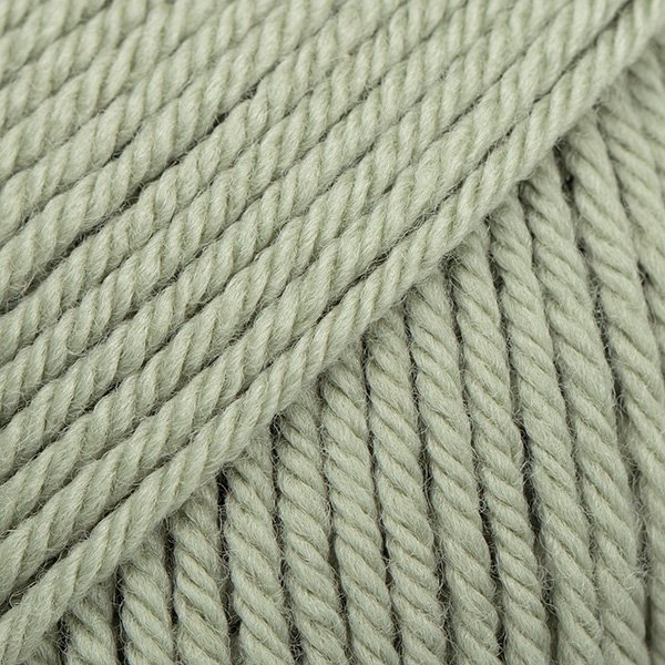 DROPS Daisy Uni Color garn 50g - Salviegrøn (26) - DROPS Daisy, Uldgarn, Garn, Strikke, hækle, knytte og væve
