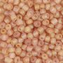 Rocaillepärlor matta frozen 4 mm Beige 25 g Rocaillepärlor matta frozen 4 mm Beige 25 g
