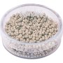 Glasp�rlor beige 2,5 mm, 13 g