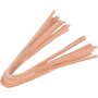 Piprensare 8 mm x 50 cm aprikos, 10-pack