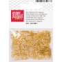 Rocaillep�rlor 2,5 mm, 20 g, blandade silver- och guldf�rger