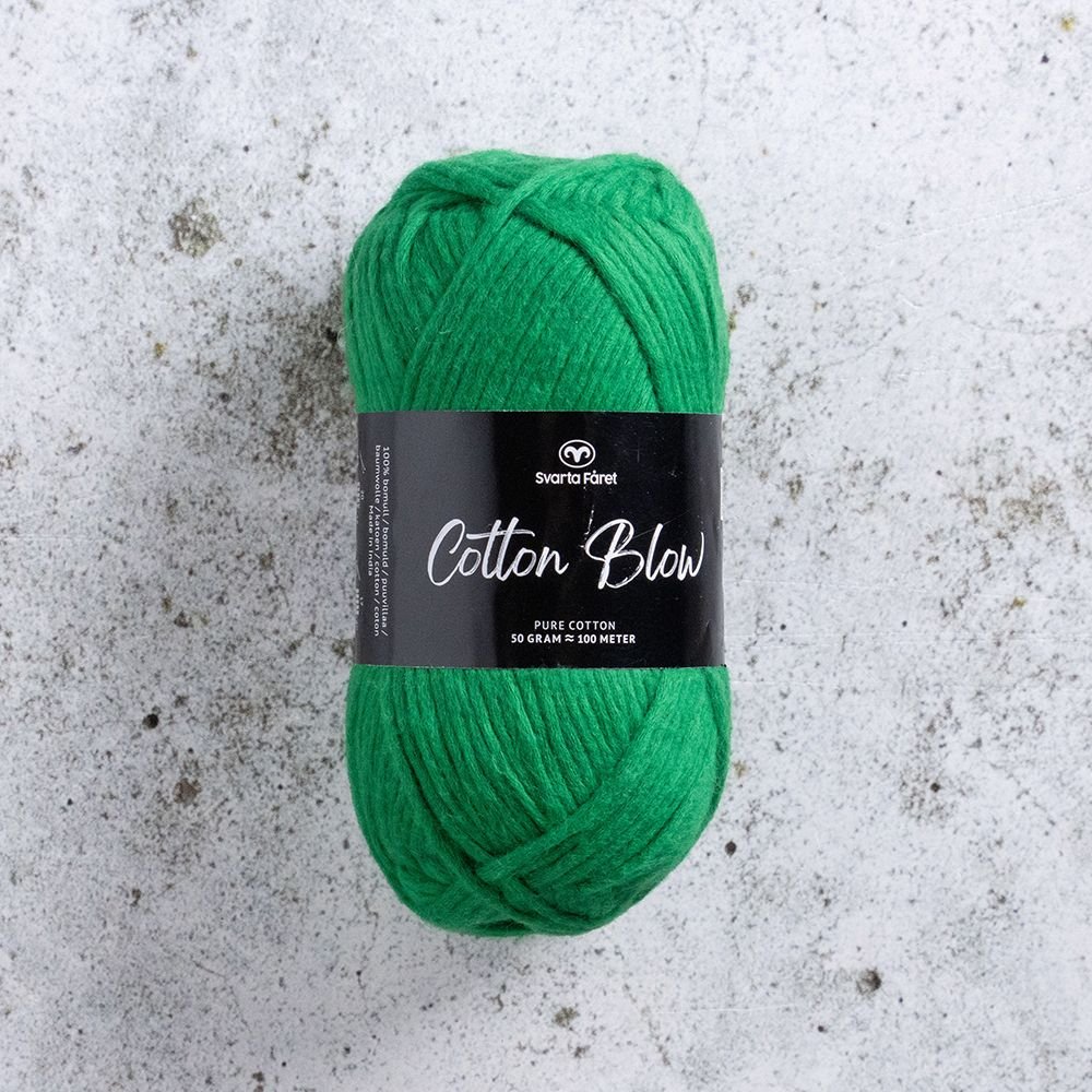 Cotton Blow 50g Easy Being Green - Bomullsgarn, Garn, Sticka & virka