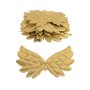 Änglavingar vadderade 5 × 3 cm 10 st - Guld Änglavingar vadderade 5 × 3 cm 10 st - Guld