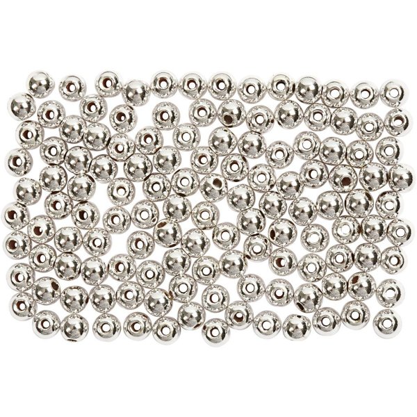Vaxpärlor 3 mm Silver 150 st Vaxpärlor 3 mm Silver 150 st
