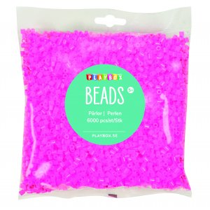 Pärlor 6000 st transparent rosa Pärlor 6000 st transparent rosa