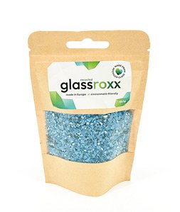 Glassgranulat sky blå 150 g Glassgranulat sky blå 150 g