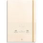 Burde Notebook Deluxe - B5 Linjerad - Beige