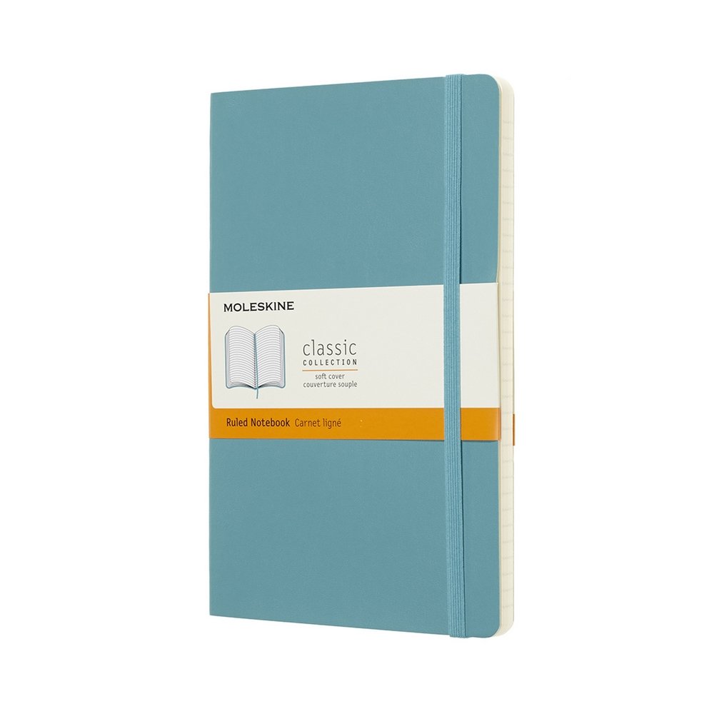 Anteckningsbok Classic Large Linjerad Soft cover - Revblå - Anteckningsböcker, Kontorsmaterial