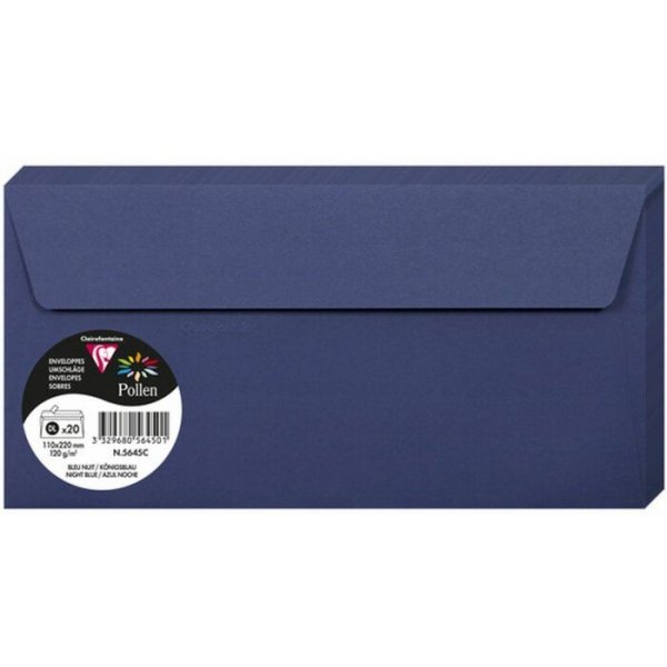 Pollen Kuvert 110x220 - 20-pack - Nattbl