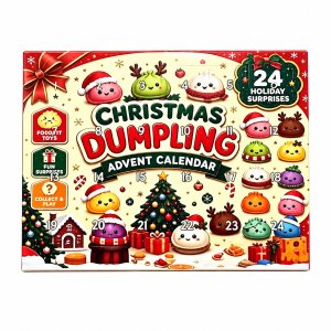Myk adventskalender - 24 mini-squishys Myk adventskalender - 24 mini-squishys