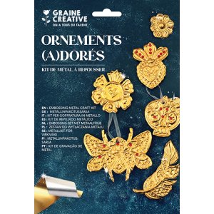 Embossingkit - Guldornament Embossingkit - Guldornament